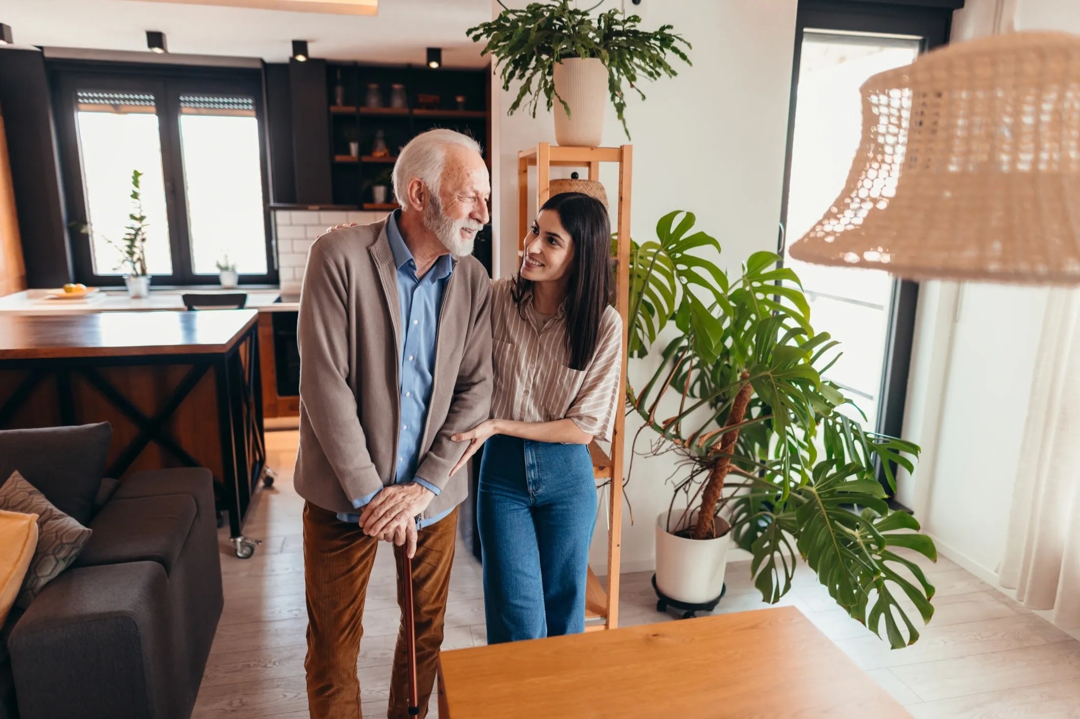Home care support at home